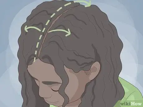 Image titled Do Feed In Braids on Yourself Step 5