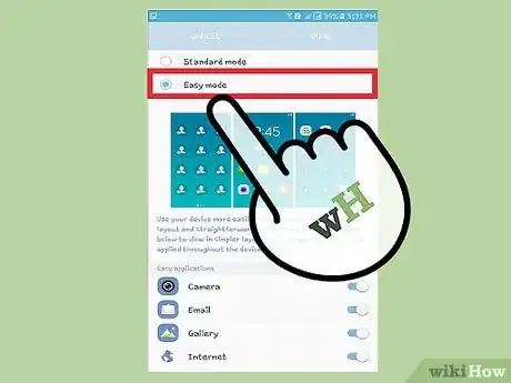 Image titled Enable Easy Mode on a Samsung Galaxy Home Screen Step 5