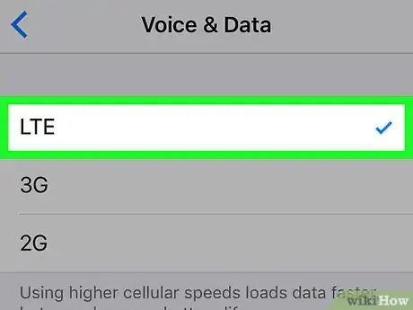 Image titled Enable LTE on an iPhone Step 10