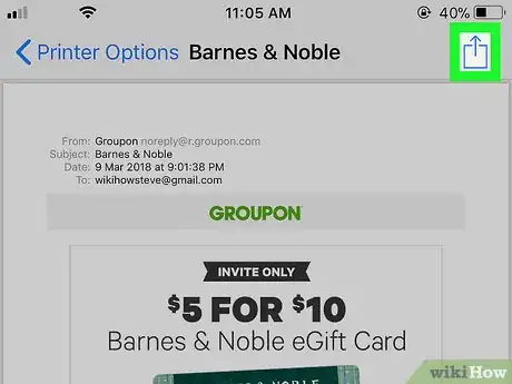 Image titled Save an Email As a PDF on iPhone or iPad Step 6