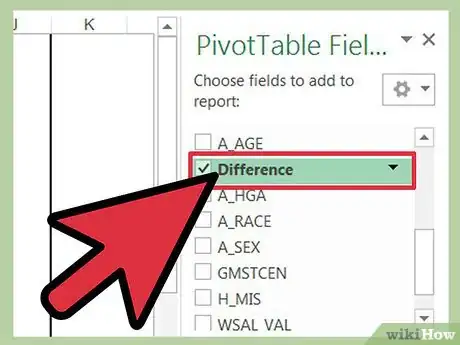 Image titled Calculate Difference in Pivot Table Step 12