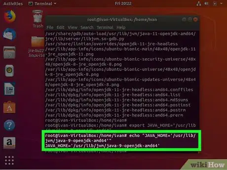 Image titled Set Up Your Java_Home Path in Ubuntu Step 9