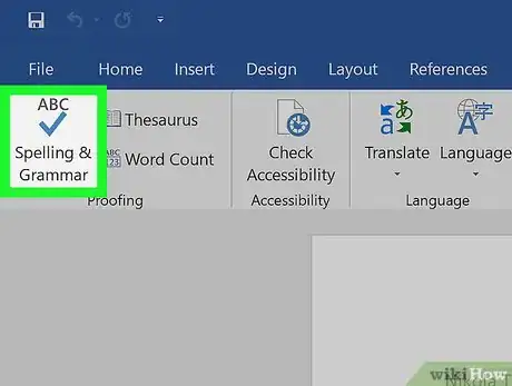 Image titled Check Spelling in Word Step 2