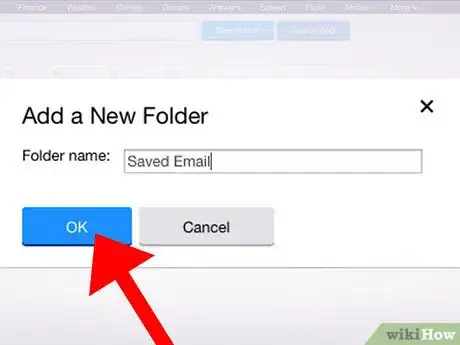 Image titled Create Folders to Organize Messages in Yahoo! Mail Step 5