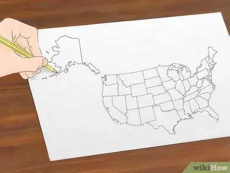 Image titled Draw a Map Of the USA Step 8