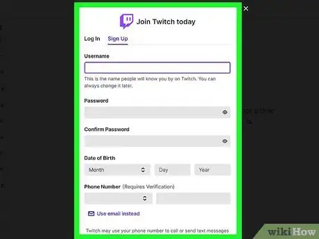 Image titled Make Your Twitch Stream Private on PC or Mac Step 2