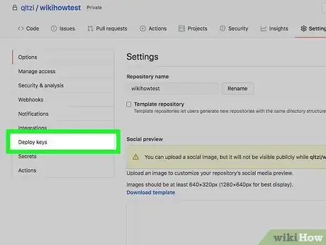 Image titled Use Deploy Keys on Github Step 12