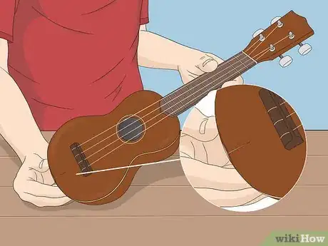 Image titled Fix a Crack in Your Ukulele Step 1