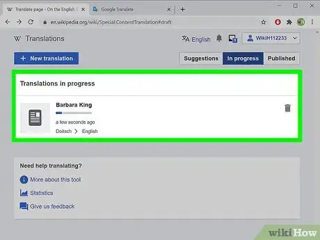 Image titled Translate a Wikipedia Article Step 6