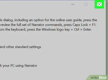 Image titled Turn Off the Microsoft Narrator Start Up Step 2