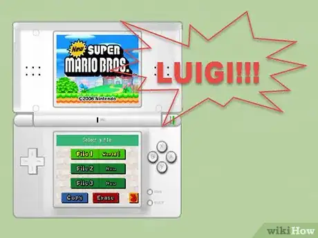 Image titled Get Luigi on New Super Mario Bros. DS Step 6