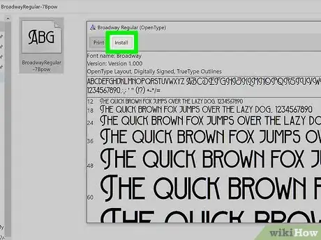 Image titled Install Fonts on Your PC Step 7