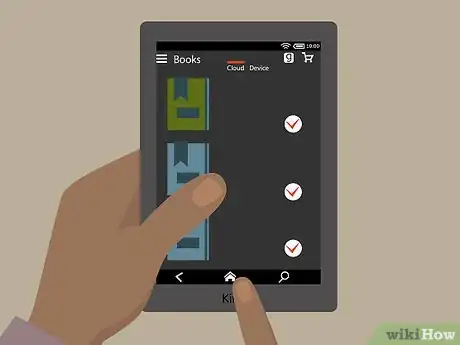 Image titled Get a Book to Redisplay on the Carousel After It's Been Hidden on a Kindle Fire HDX Step 12