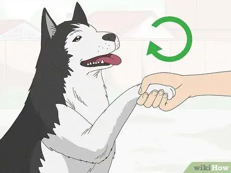 Image titled Stop a Dog from Pawing Step 3