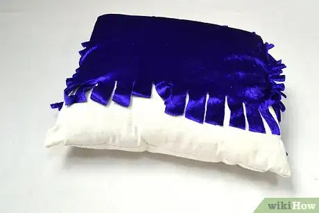 Image titled Make a No Sew Fleece Pillow Step 8