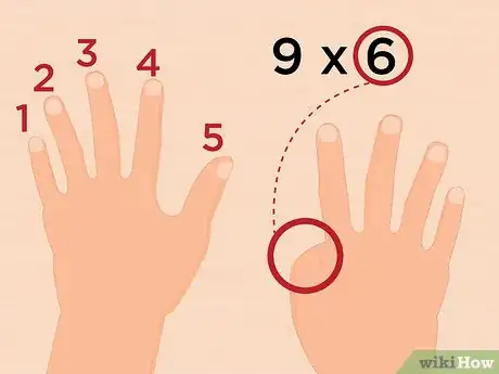 Image titled Use Your Fingers to Do the 9s Times Tables Step 6