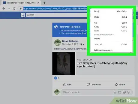 Image titled Copy a Facebook Post Step 5