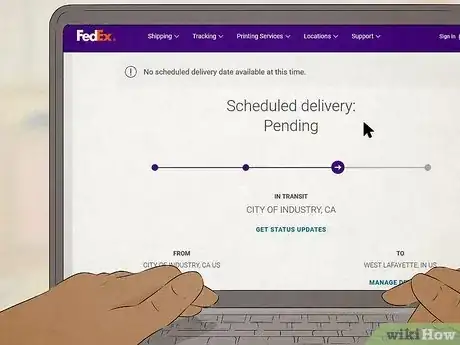 Image titled What Does Scheduled Delivery Pending Mean Step 1