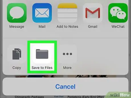 Image titled Save an Email As a PDF on iPhone or iPad Step 7