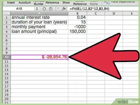 Image titled Calculate a Balloon Payment in Excel Step 8