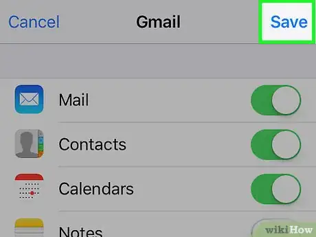 Image titled Add Calendars from an Email Account to an iPhone Step 8