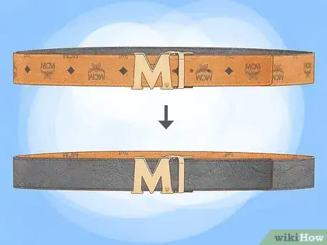 Image titled Tell if an MCM Belt Is Fake Step 6