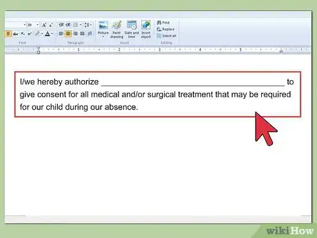 Image titled Write a Medical Consent Form Step 15