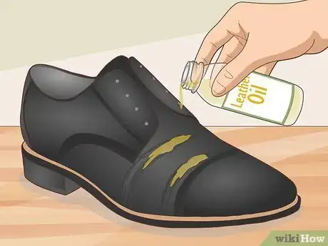 Image titled Remove Creases from Dress Shoes Step 1