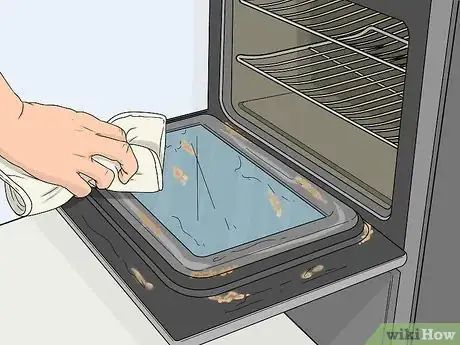 Image titled Clean the Inside of an Oven Door Step 1