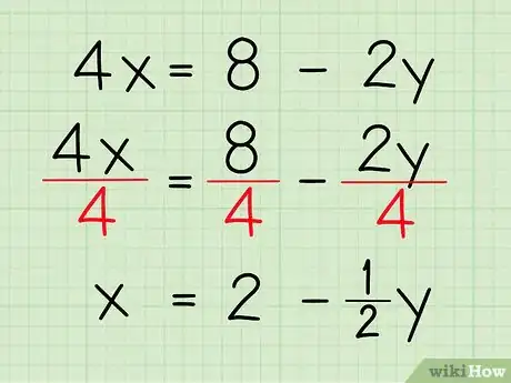 Image titled Solve Systems of Algebraic Equations Containing Two Variables Step 2