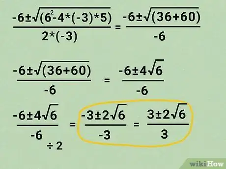 Image titled Solve Quadratic Equations Using the Quadratic Formula Step 8