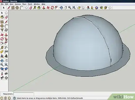 Image titled Create a Half Sphere in SketchUp Step 4