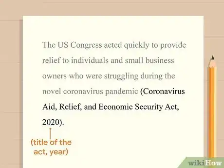 Image titled Cite an Act of Congress in APA Step 6