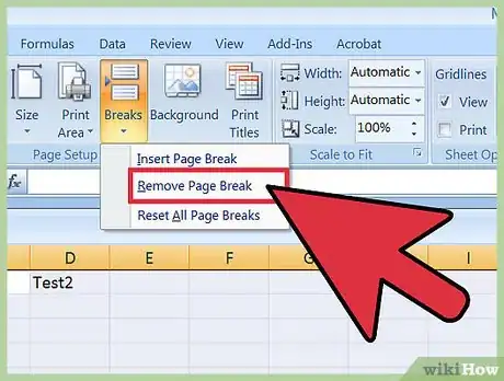 Image titled Insert a Page Break in an Excel Worksheet Step 10