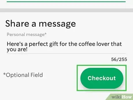 Image titled Send Starbucks Gift Card via Text Step 13