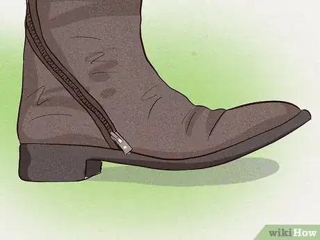 Image titled Stretch the Calves of Boots with Zippers Step 12