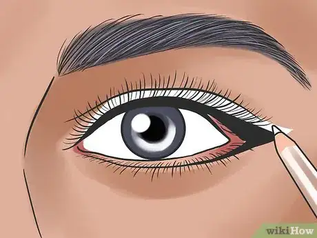 Image titled Wear White Eyeliner Step 10