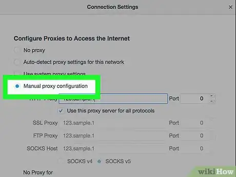 Image titled Enter Proxy Settings in Firefox Step 7