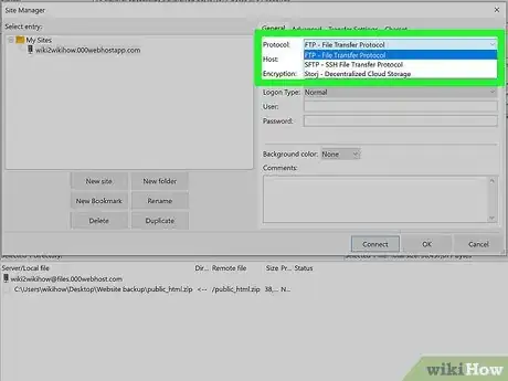 Image titled Use FileZilla Step 17