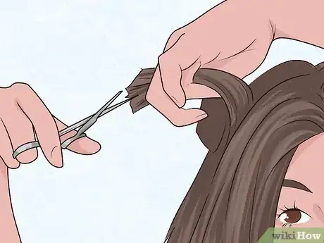 Image titled Cut Your Own Hair Short Bob Step 8