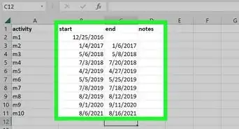 Create a Timeline in Excel