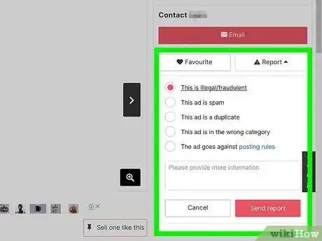 Image titled Report Fraud on Gumtree Step 3