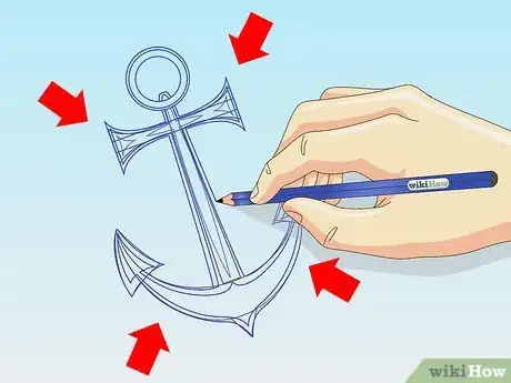 Image titled Draw an Anchor Step 6