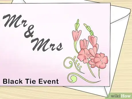 Image titled Include a Dress Code on a Wedding Invitation Step 4