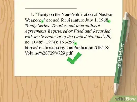 Image titled Cite a Treaty Step 15