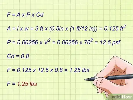 Image titled Calculate Wind Load Step 6