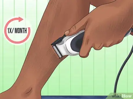 Image titled Trim Leg Hair Using a Trimmer Step 9