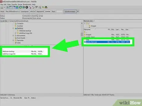 Image titled Use FileZilla Step 13