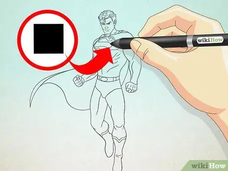 Image titled Draw Superman Step 5