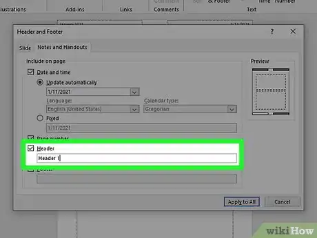 Image titled Add a Header in Powerpoint Step 10